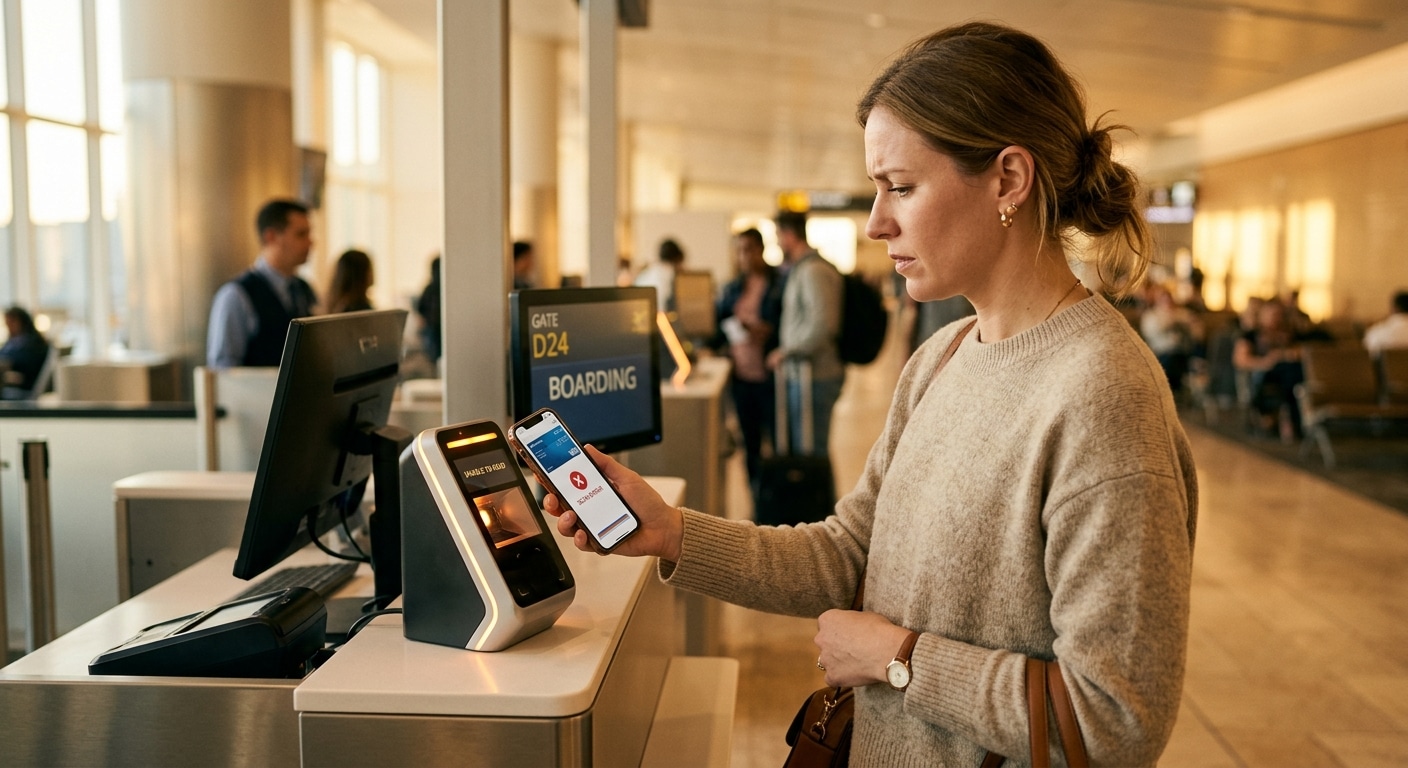 Barcode Scanning Failures and Digital Pass Problems