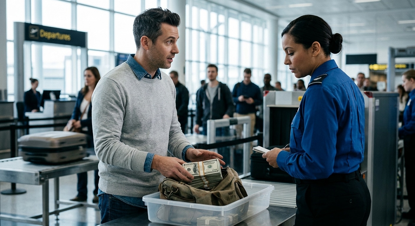 Traveling with Unusual Amounts of Currency or Valuables