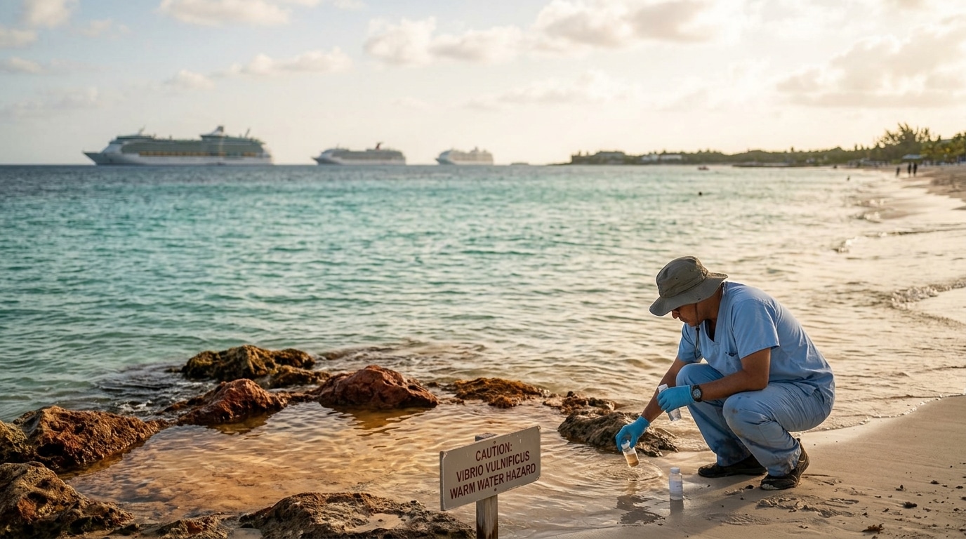 Bacterial Infections from Warm Coastal Waters