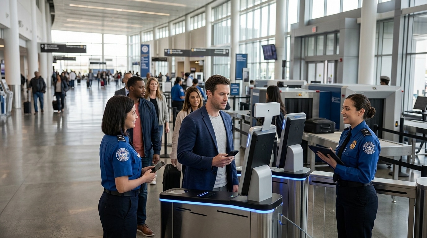 Digital Identity Verification Transforms Airport Security Screening
