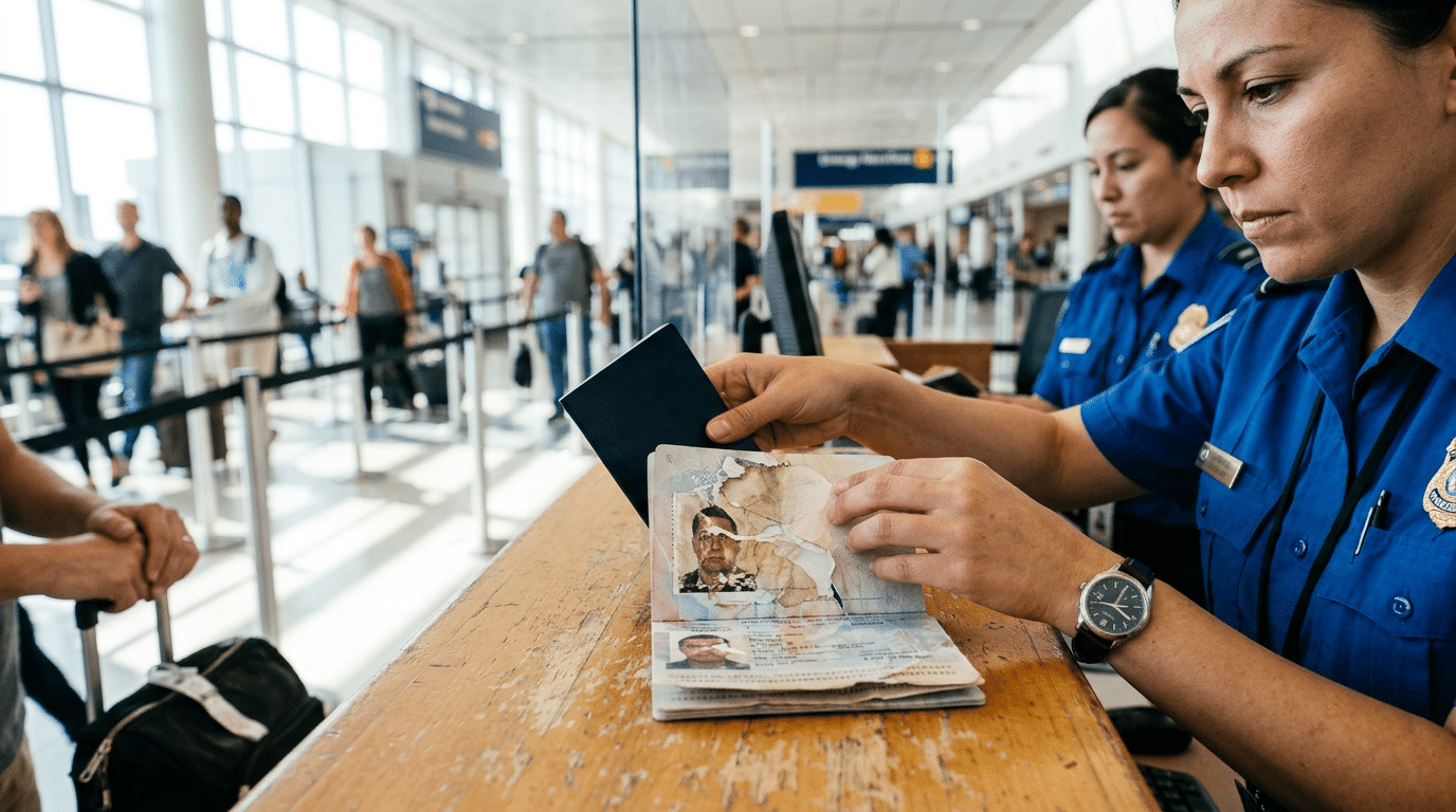 Damaged Documents and Photo Integrity Issues