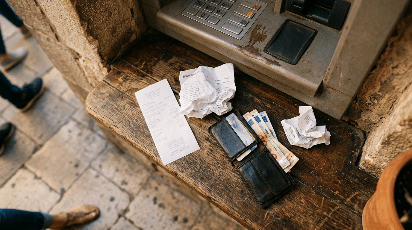 Ignoring Receipt Information and Transaction Records