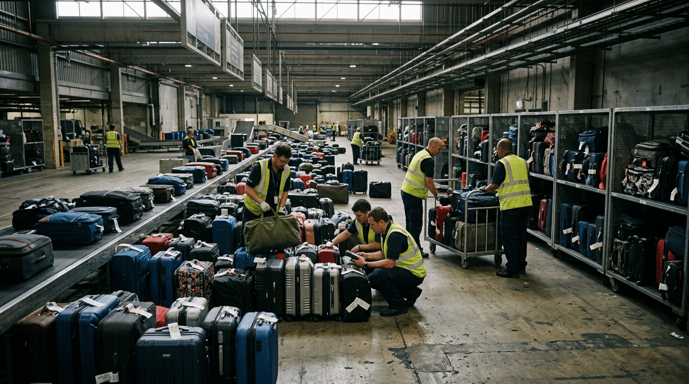 The Initial Search Process for Mishandled Bags