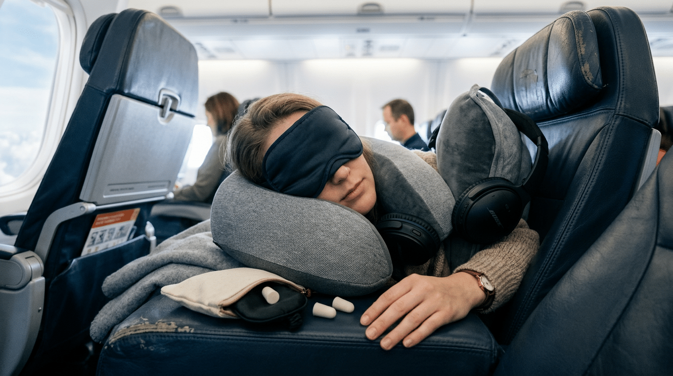 Travel Accessories That Improve In-Flight Sleep