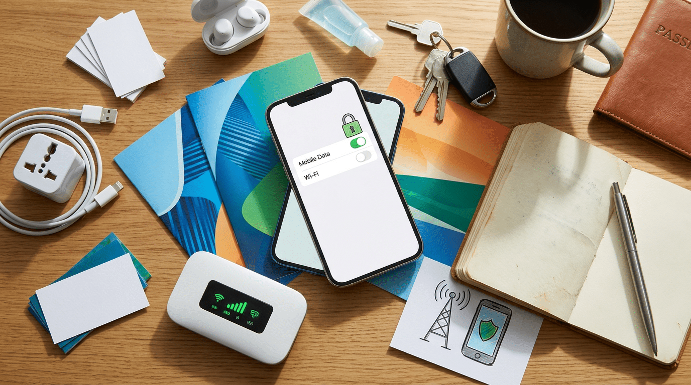 When Mobile Data Offers Better Security